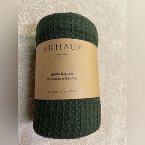 100% Cotton Waffle Throw by Arhaus